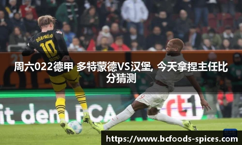 周六022德甲 多特蒙德VS汉堡, 今天拿捏主任比分猜测